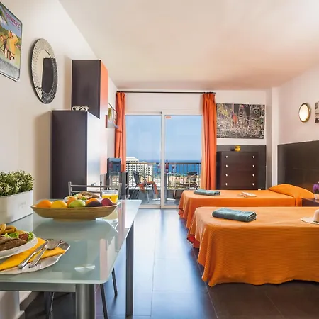926 Fabulous View Of Lasamericas, Seafront Studio! Апартаменты *